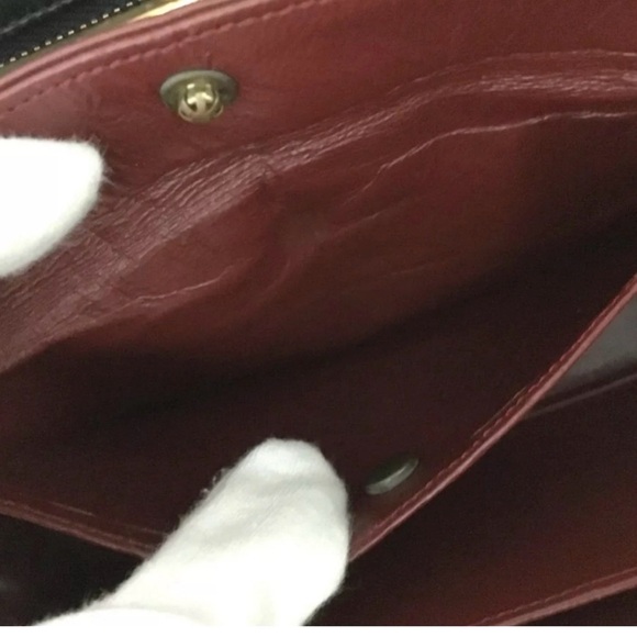 Chanel Matelasse Dark Navy VINTAGE AUTHENTIC Quilted Chain Shoulder Bag handbag - Picture 11 of 16